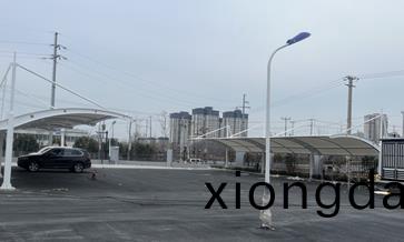 膜(mo)結(jié)構(gòu)車(che)棚—吳(wu)山(shan)公(gong)交(jiao)站停車棚