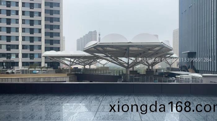 膜(mo)結構景(jing)觀(guan)棚