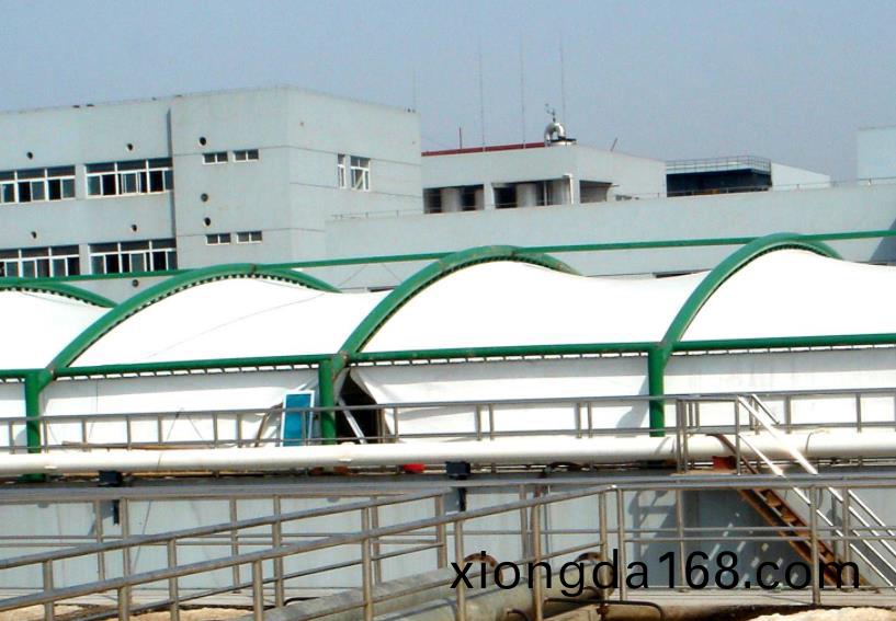 污水(shui)池膜結構(gou)集氣罩