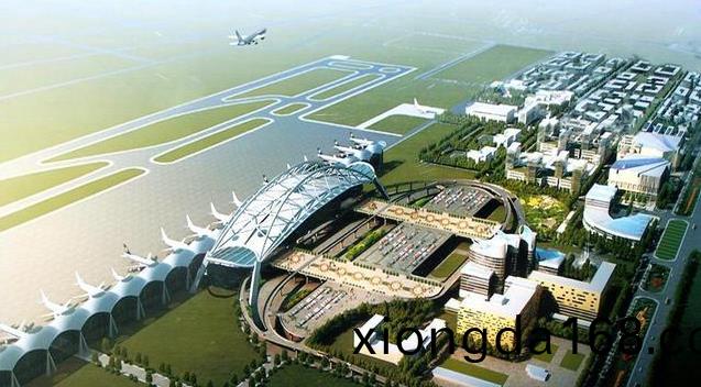 `膜結(jie)構(gou)機場(chang)建筑`