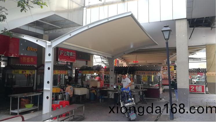 `界(jie)首(shou)國禎廣(guang)場(chang)雙挑(tiao)膜(mo)結(jie)構(gou)遮(zhe)陽(yang)雨(yu)棚(peng)項目(mu)`