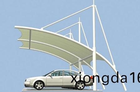 `輕鋼(gang)膜結(jie)構雨(yu)棚價(jia)格(ge)`